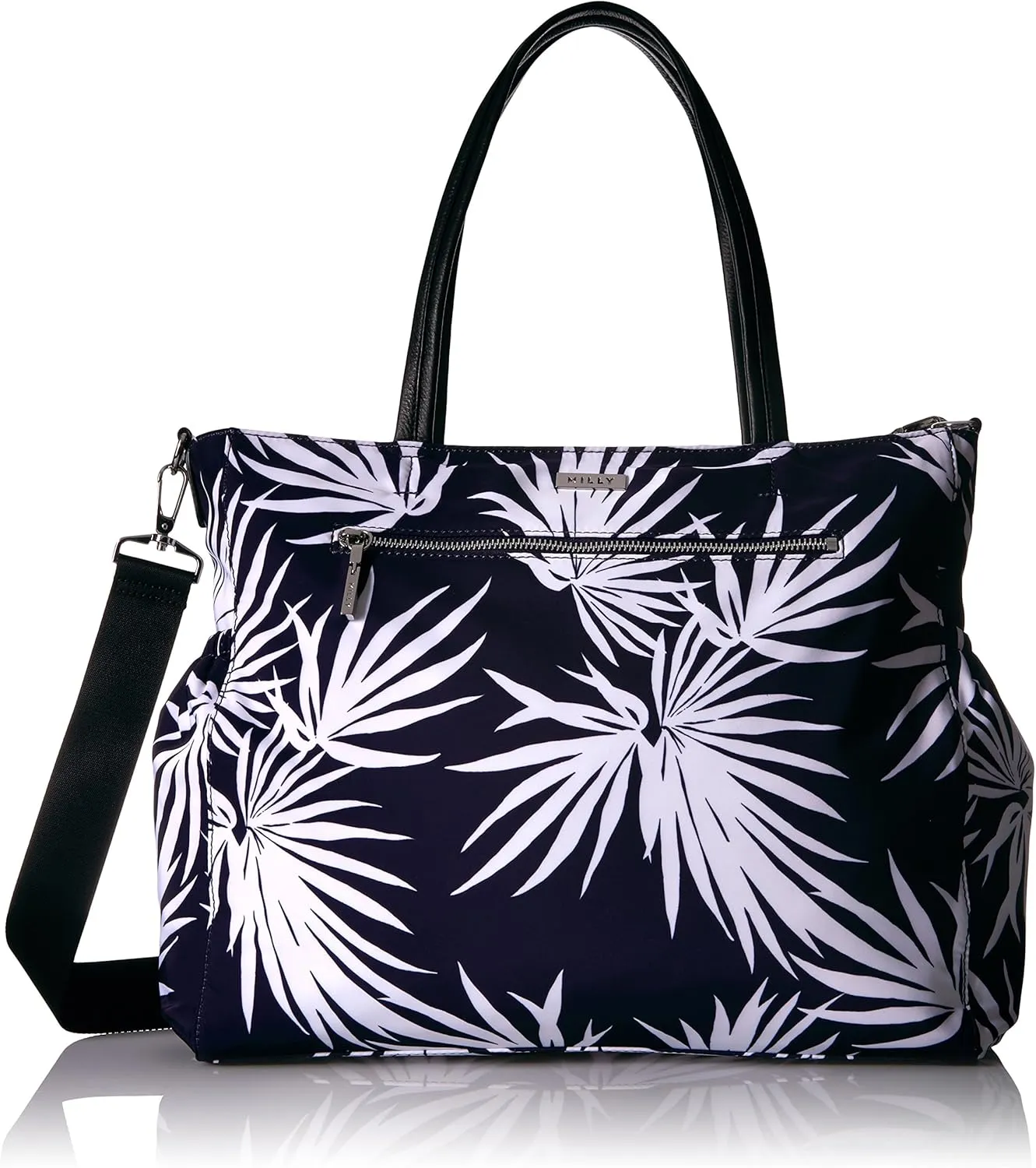 MILLY Palm Printed Diaper Bag