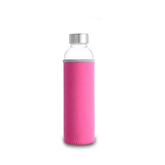 Minimalist Style Glass Sport Water Bottle