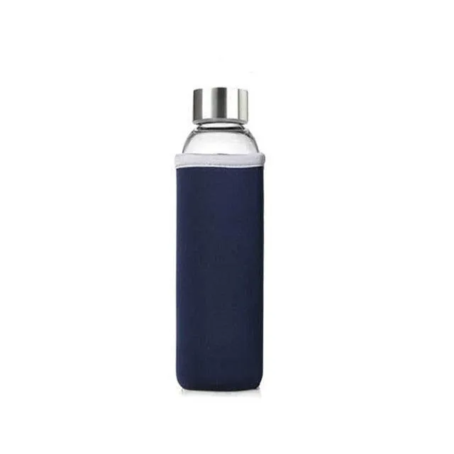 Minimalist Style Glass Sport Water Bottle