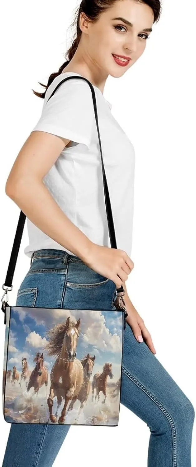Mumeson Women's Shoulder Handbags Leather Bucket Bag Hobo Tote Bag Designer Clutch Purse Satchel Handbag with Zipper Closure