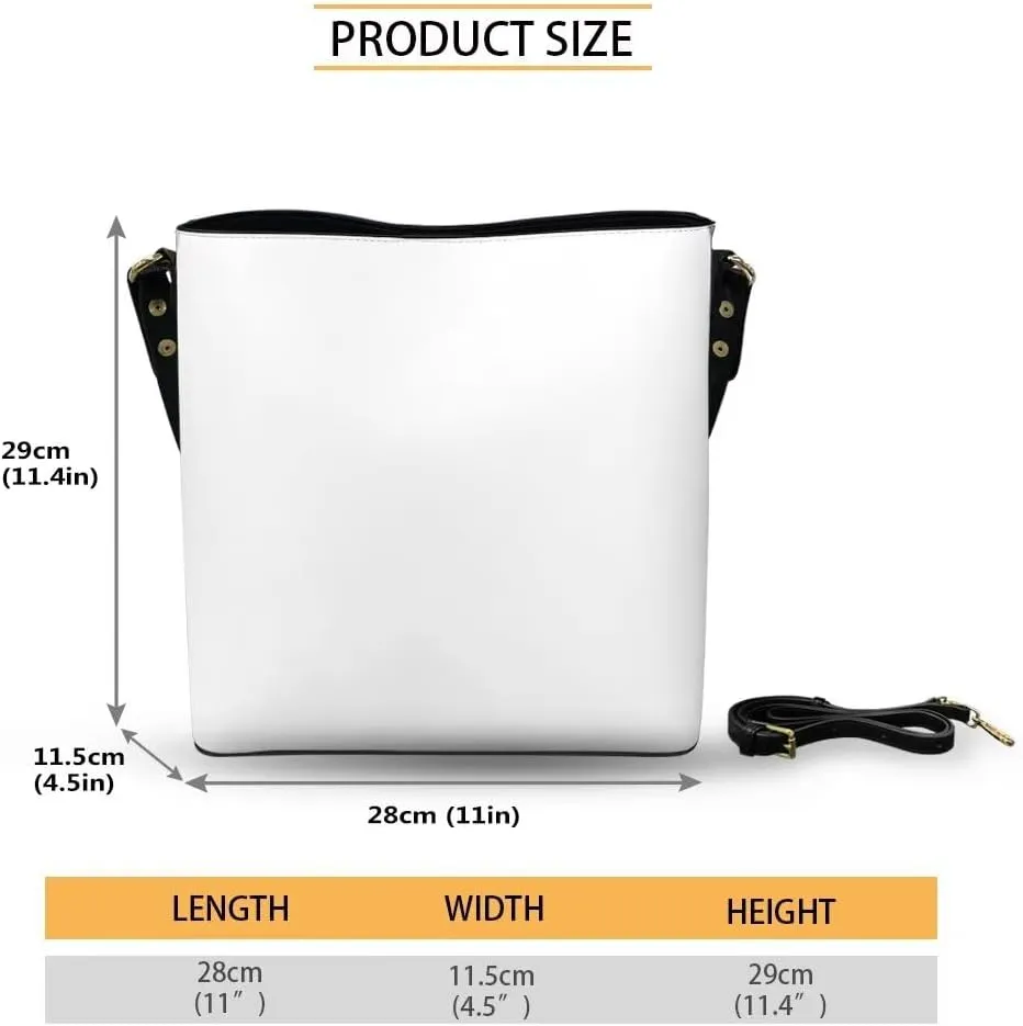 Mumeson Women's Shoulder Handbags Leather Bucket Bag Hobo Tote Purse Bags Large Designer Satchel Handbag with Zipper Closure