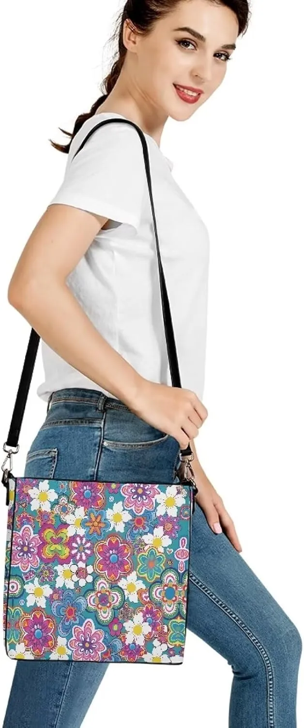 Mumeson Women's Shoulder Handbags Leather Bucket Bag Hobo Tote Purse Bags Large Designer Satchel Handbag with Zipper Closure