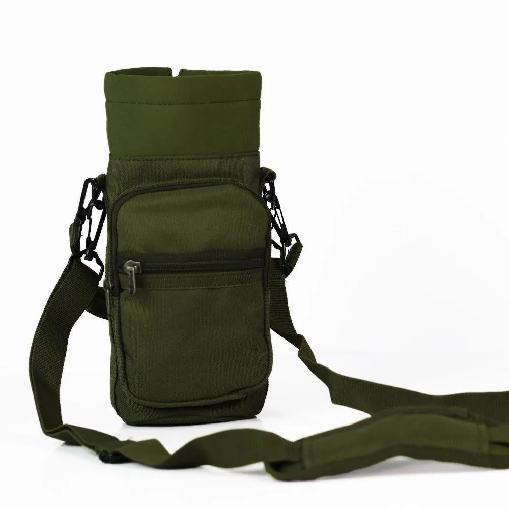 One Shoulder Adjustable Cross Body Thermos Cup Cover