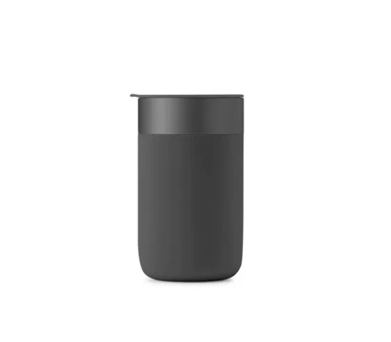 Porter Portable Mug (Ceramic, Charcoal - 16 oz)