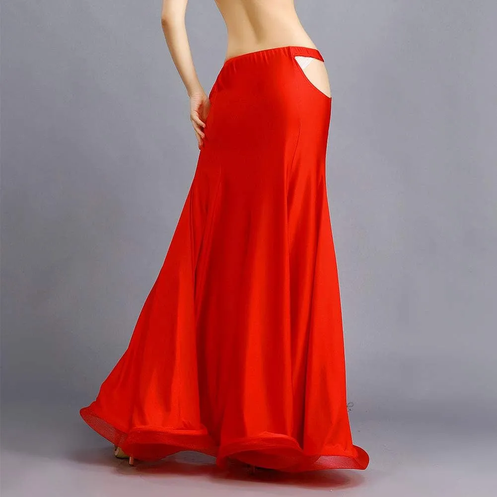 ROYAL SMEELA Belly Dance Costume for Women Belly Dancing Skirts Maxi Fishtail Mermaid Skirt Dress Bellydance Dancer Outfit