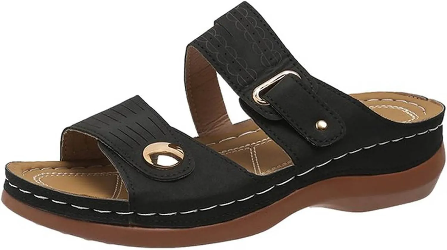 Sandals for Women Dressy Summer, Spring Sandals for Women Comfortable Slippers with Arch Support Sandal Flip Flops