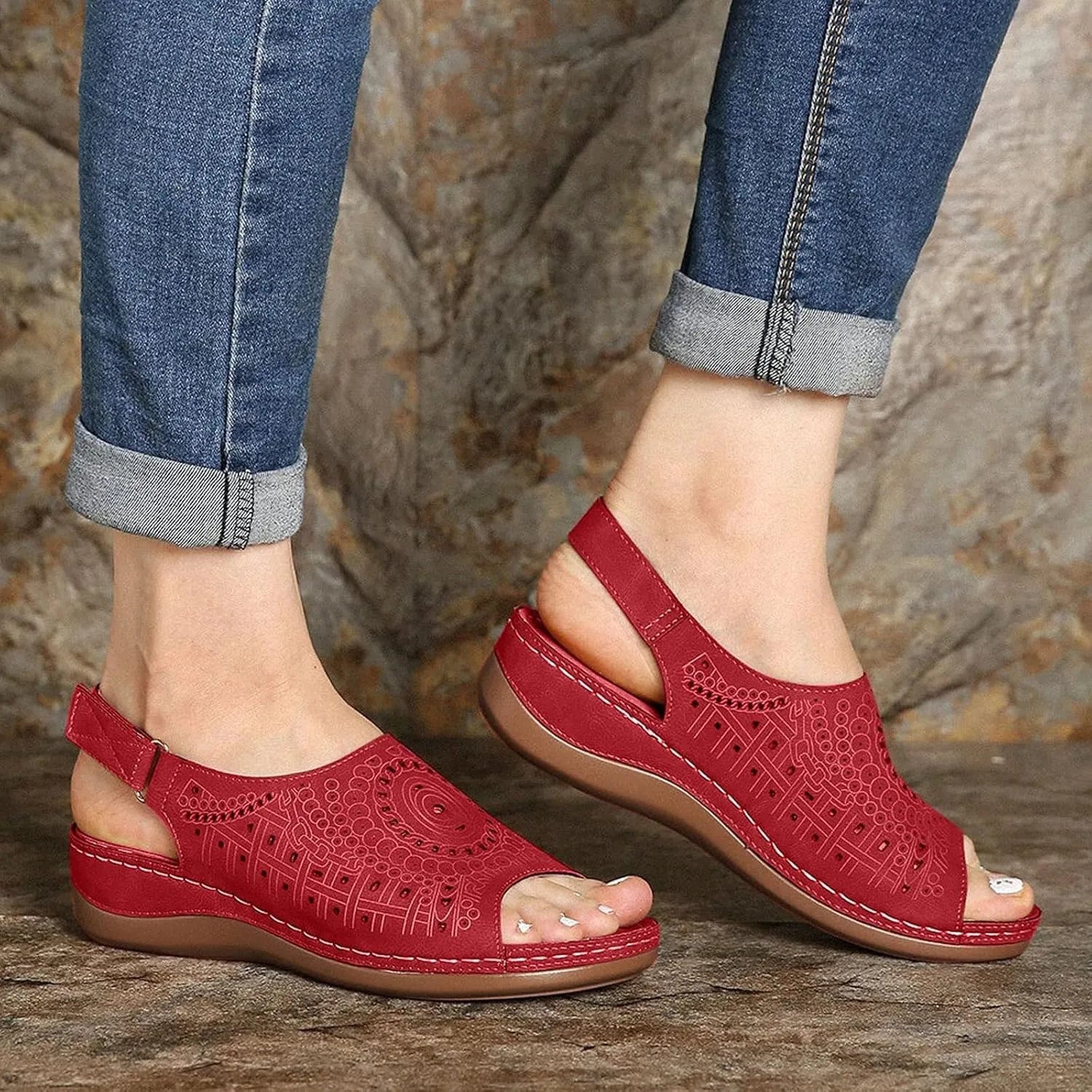 SBGMoSJ Orthopedic Tennis Shoes for Women Tie Up Dressy Deep Orthopedic Shoes Woman Summer Sandals Women Dressy Womens Supportive Sandals Slide Sandals Women Cushion Sandals for Women