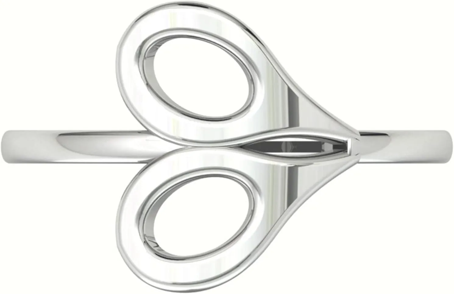 Scissor Gold Ring, Scissor Stacking Ring, 925 Sterling Silver Finishes, Midi Rings, Thumb Ring, Scissor Jewelry, Medium Scissor