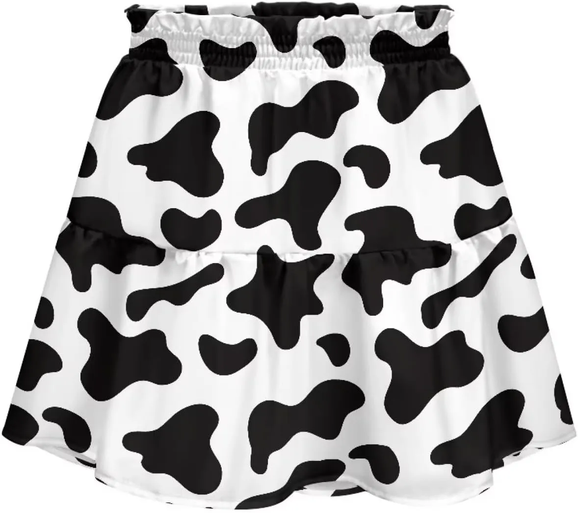 Short Skirts for Women Sexy High Waist Tiered Mini Skirt