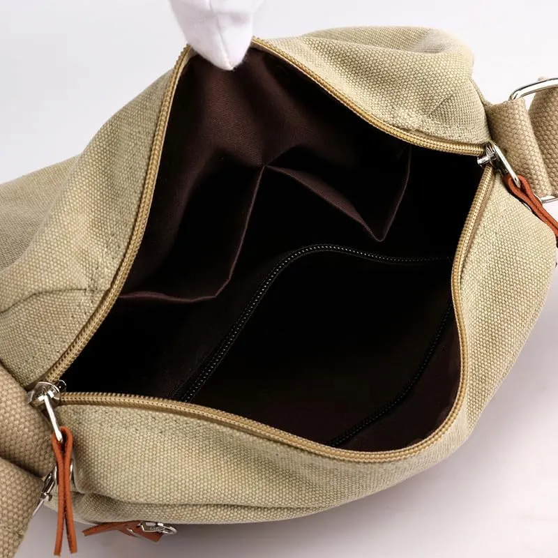 Shoulder Handbags Large Crossbody Bags for Women Ladies Briefcase Purse Work Travel Daily Bags with Adjustable Strap Khaki