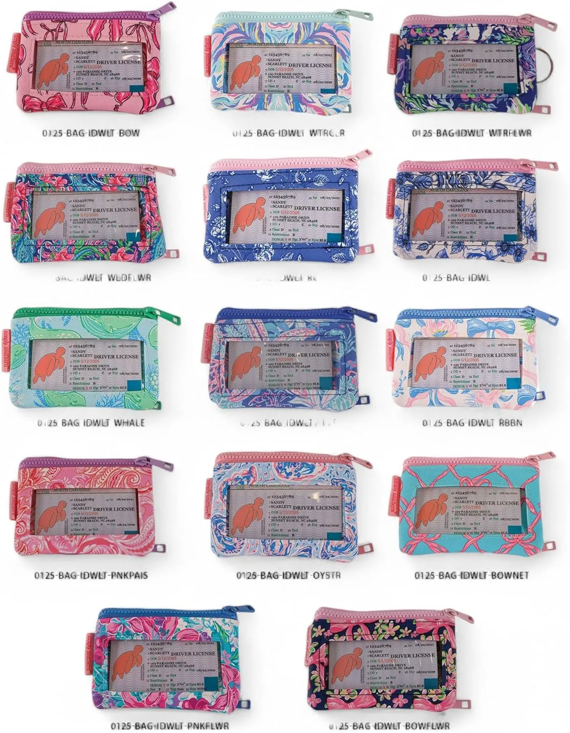 Simply Southern Printed Bow ID Wallet