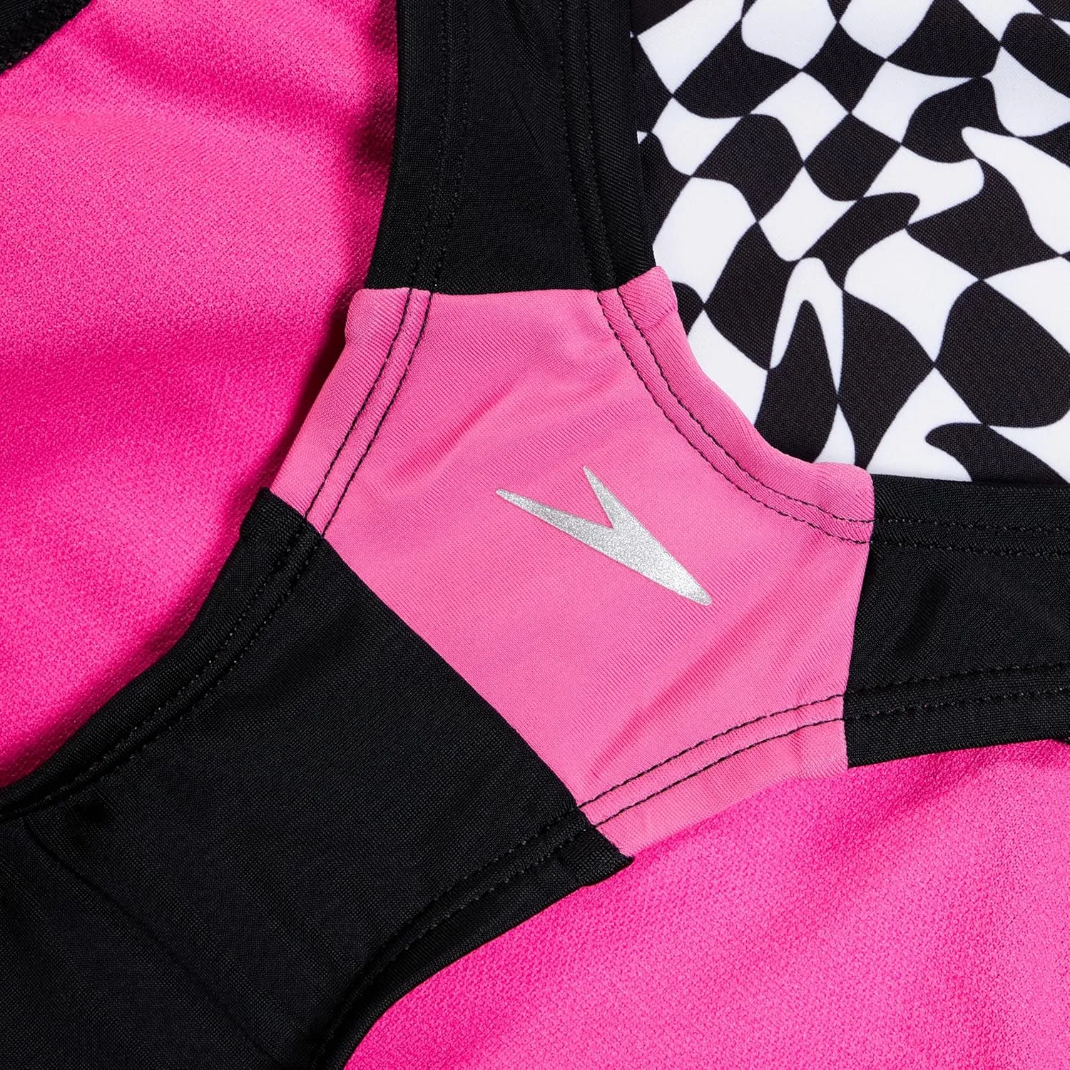 Speedo Girls Printed Sport Splice