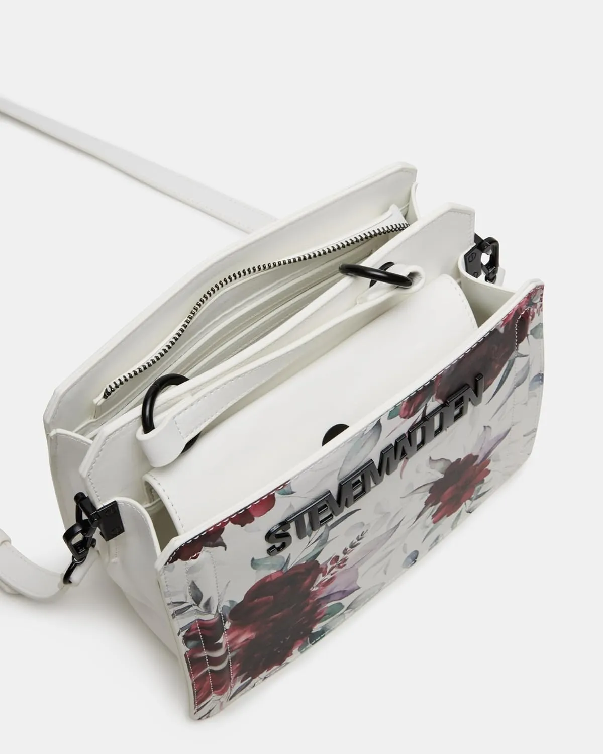 Steve Madden Bevelin Floral Printed Satchel