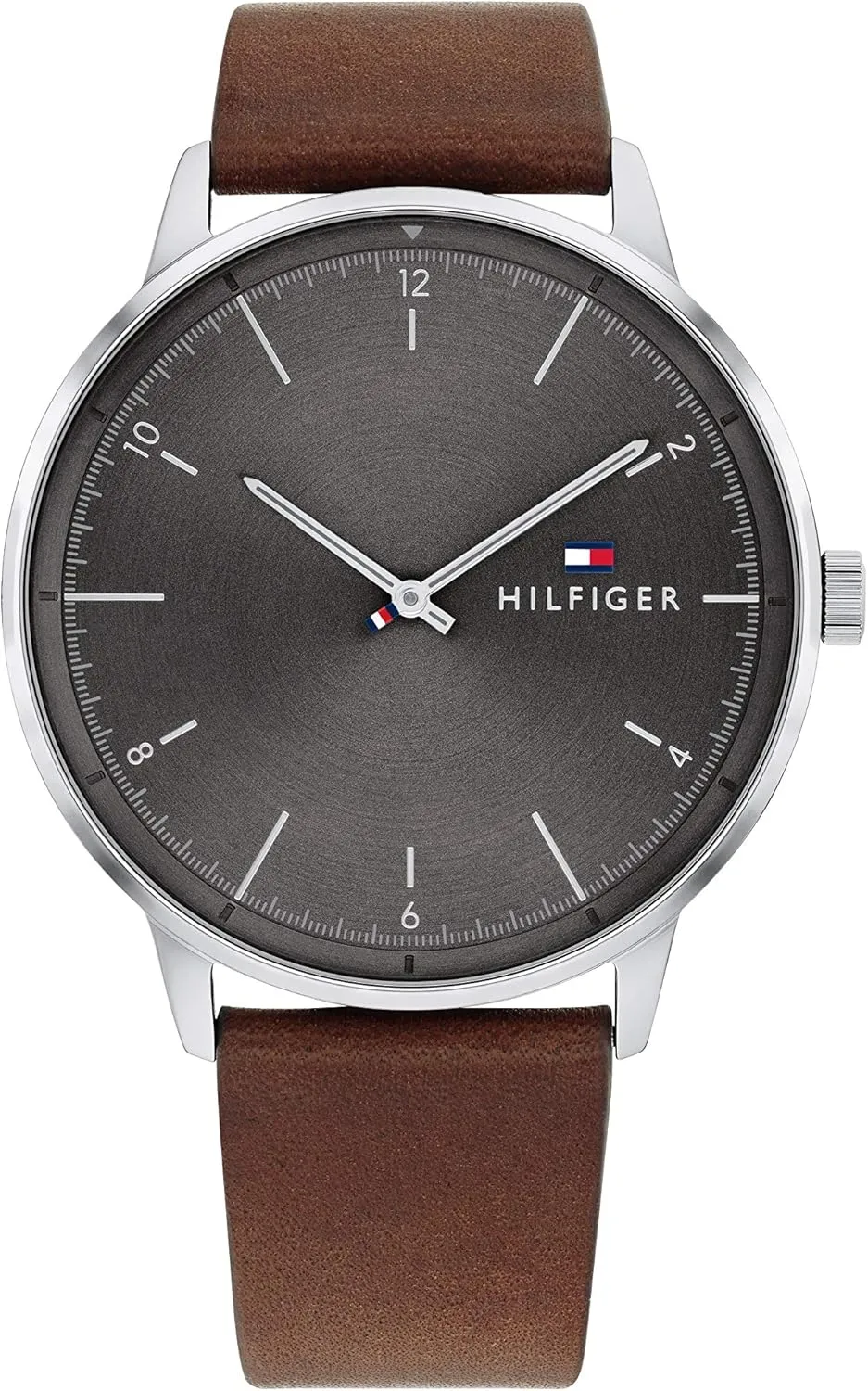 Tommy Hilfiger Men's 2-Hand Quartz Watch  Minimalist Style, Stainless Steel Case, Casual Everyday Wear, Gift for Him