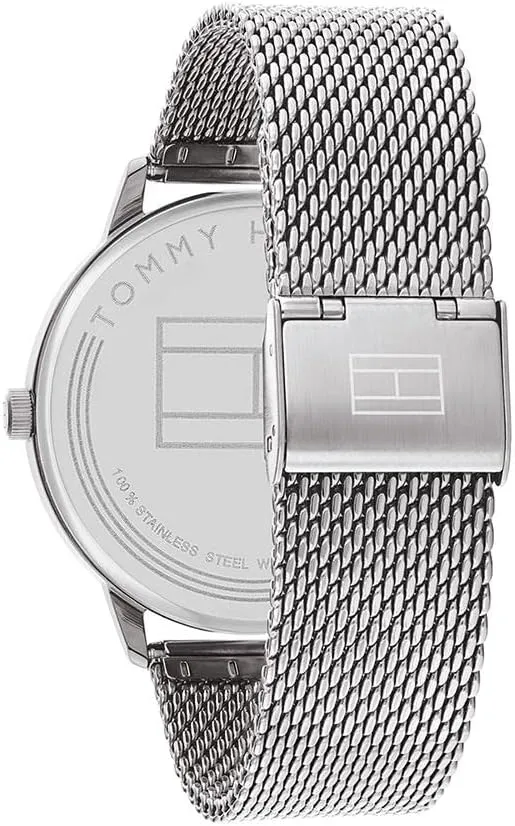 Tommy Hilfiger Men's 2-Hand Quartz Watch  Minimalist Style, Stainless Steel Case, Casual Everyday Wear, Gift for Him