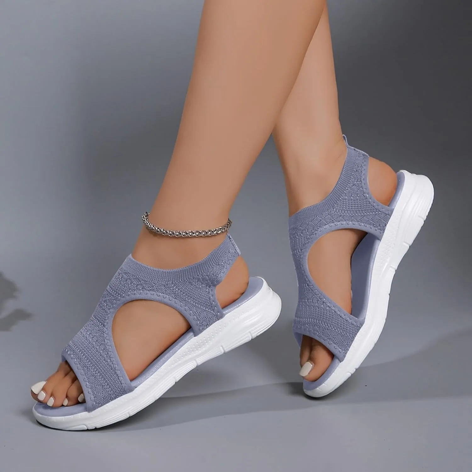 Wedge Sandals for Women Dressy 2025 Summer Casual Comfortable Walking Sandals Vacation Travel Beach Shoes