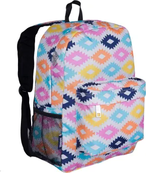 Wildkin 16-inch Kids Backpack  Durable, Padded & Spacious School Bag for Boys & Girls - Aztec