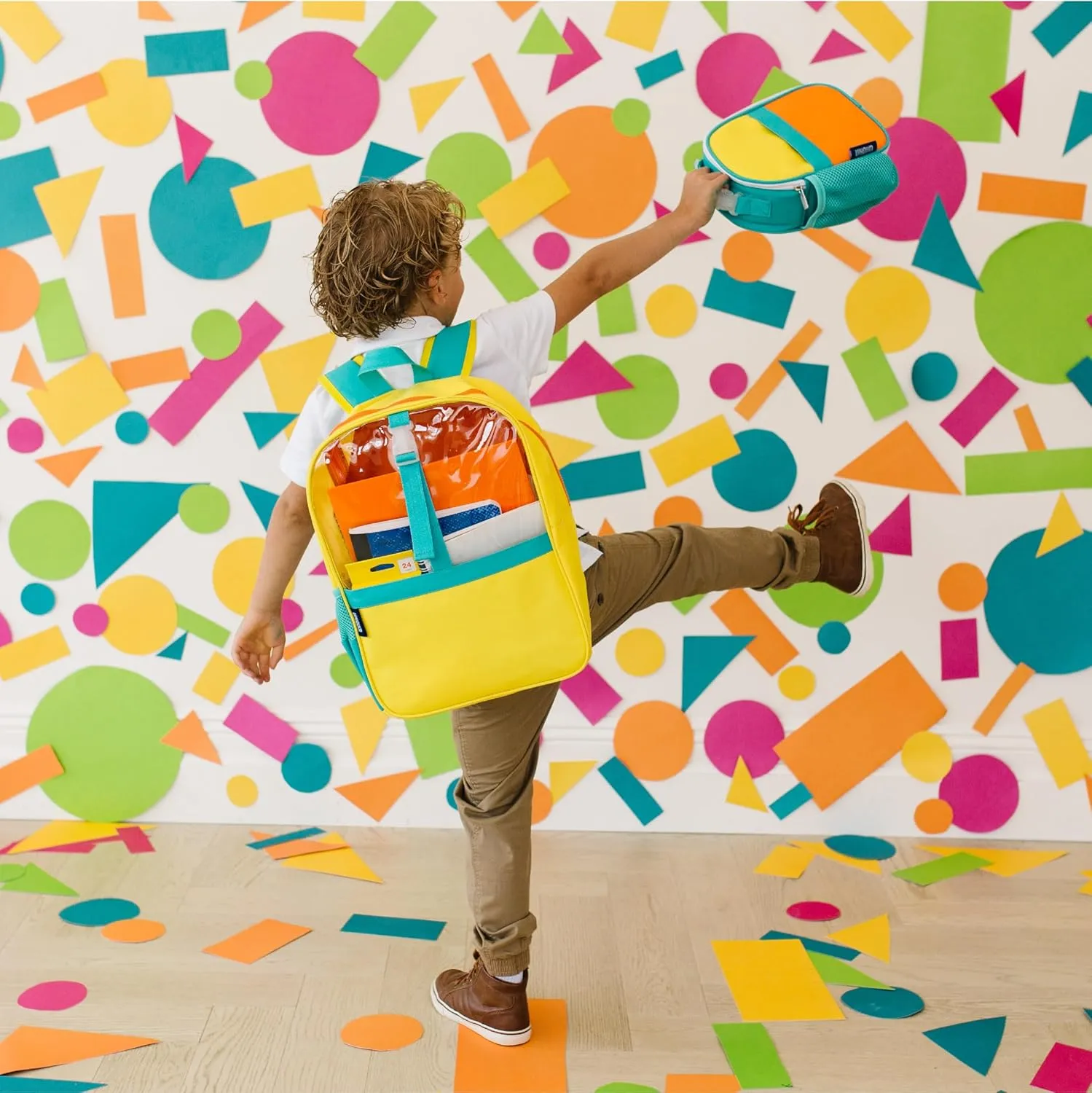 Wildkin Pack-it-All Kids Backpack  Durable, Spacious, Adjustable for School & Travel - Risk Taker