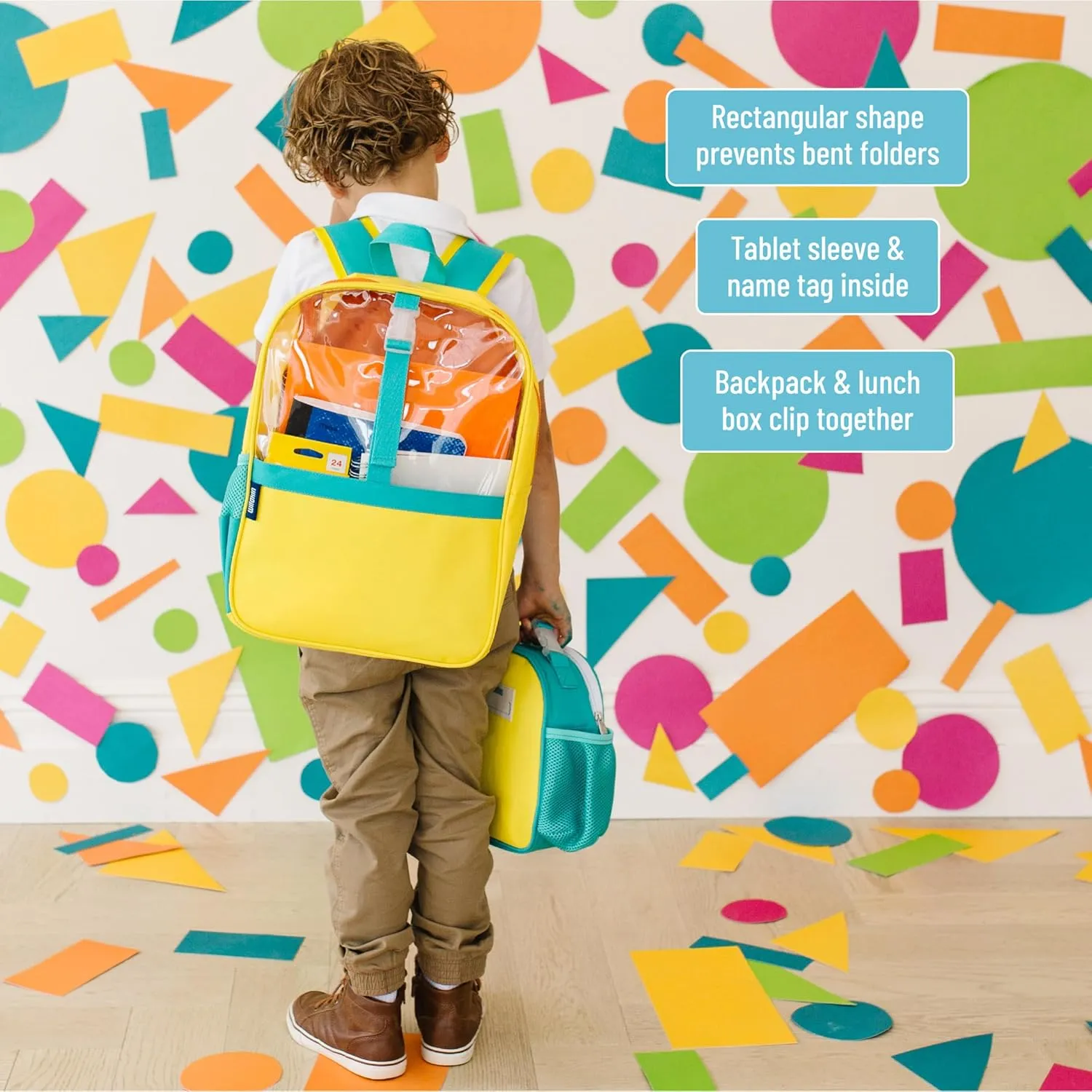 Wildkin Pack-it-All Kids Backpack  Durable, Spacious, Adjustable for School & Travel - Risk Taker