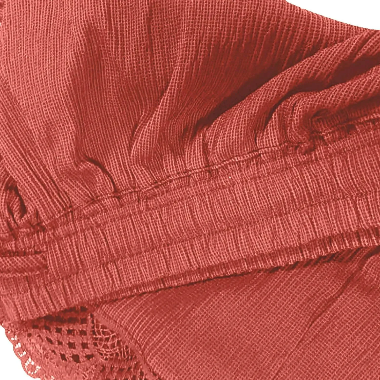 Women Summer Shorts Lace Trim Plus Size Casual Elastic Waist Wide Leg Lounge Shorts Bermuda Shorts