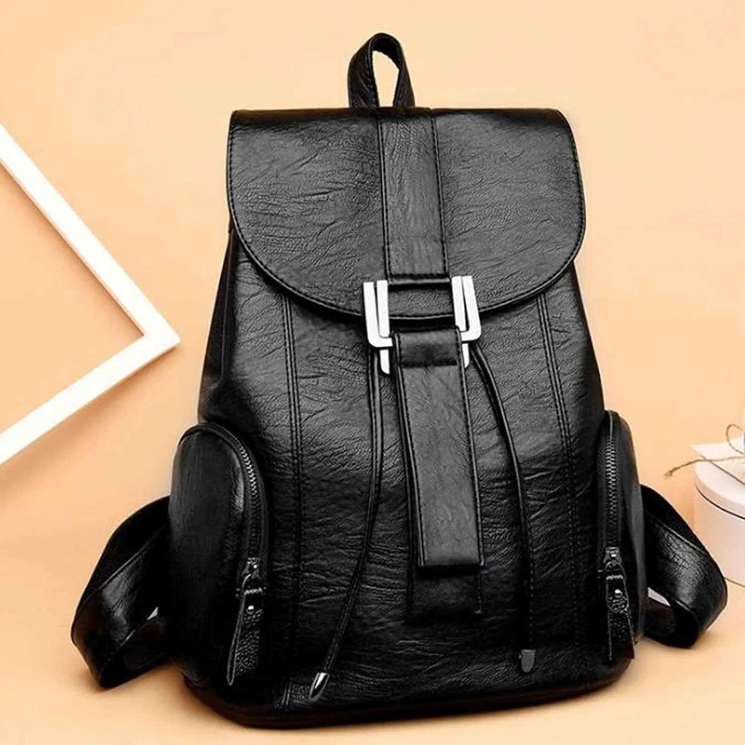 Women's fashion spacious leisure full with travel waterproof large capacity backpacks (Red)