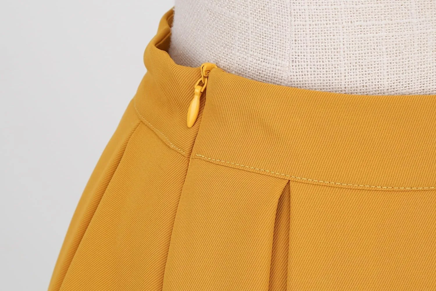 Women's Pleated Vintage Skirt Floral Print A Line Midi Skirts with Pockets Skirt Hangers with Clips