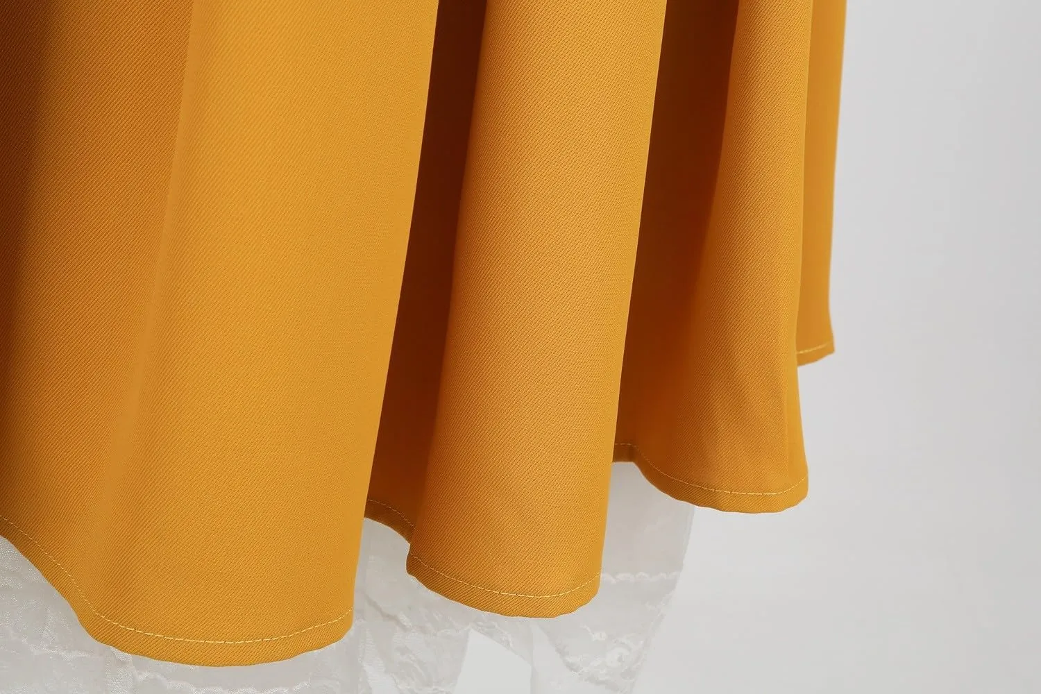Women's Pleated Vintage Skirt Floral Print A Line Midi Skirts with Pockets Skirt Hangers with Clips