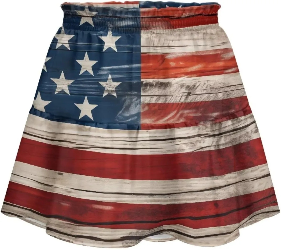 Womens Skirts Short Flowy High Waist Tiered Mini Skirt for Running Casual