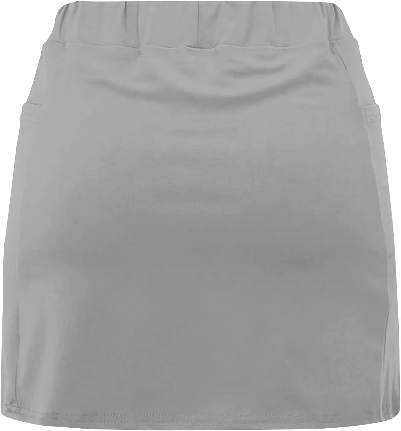 Womens Skorts with Pockets Tummy Control Plus Size Skorts High Waist Athletic Sports Pants Skirt Casual Shorts