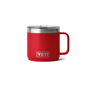 Yeti Rambler 14oz/414ml Stackable Mug 2.0 with Magslider Lid - Rescue Red